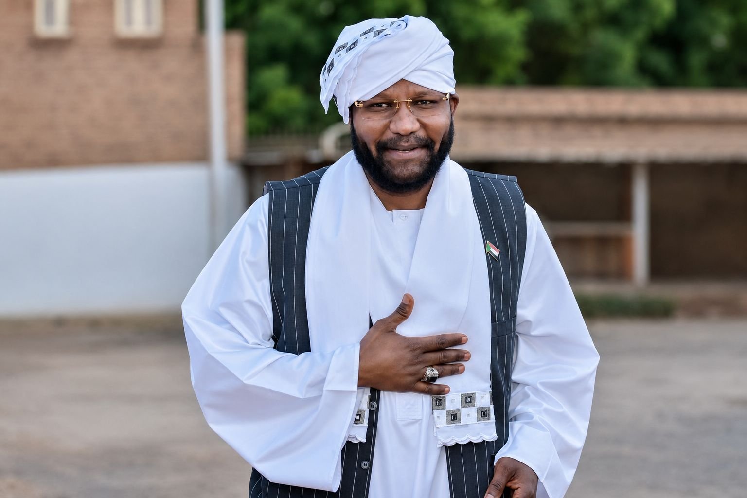 His Highness Sultan Ahmed Ali Dinar